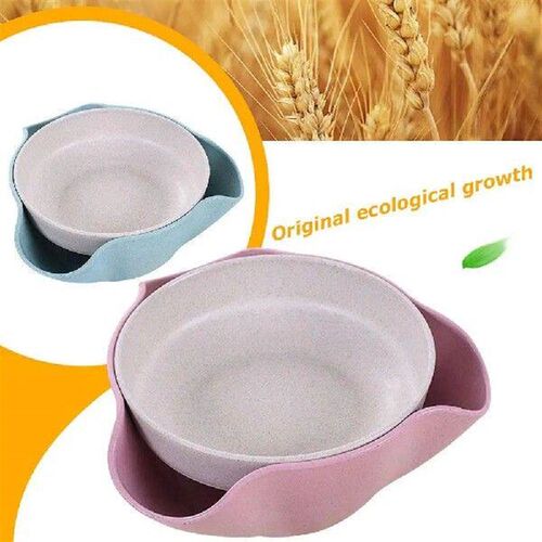 2024 Snack Plate Lazy Snack Bowl Double-layer Kitchen