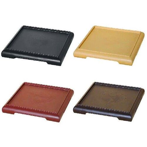 Resin Flower Pot Tray Thickened Imitation Solid Wood Color