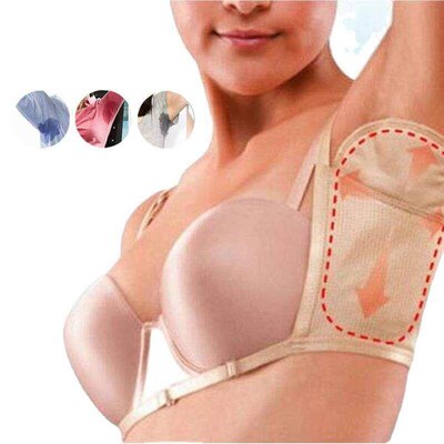 2pcs Washable Deodorant Armpit Absorbent Sweat Pads Summer R