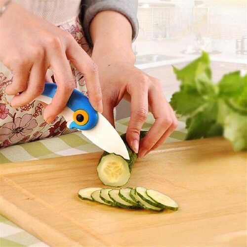 Multicolor cartoon Dolphin Fruit knife Mini portable
