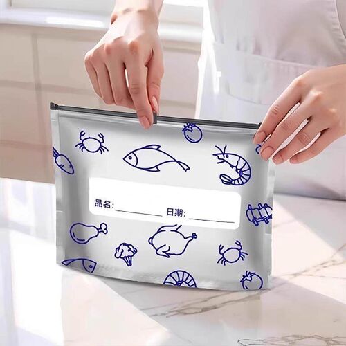 Aluminum Foil Sealed Freshness Bags, Refrigerator Freezer St