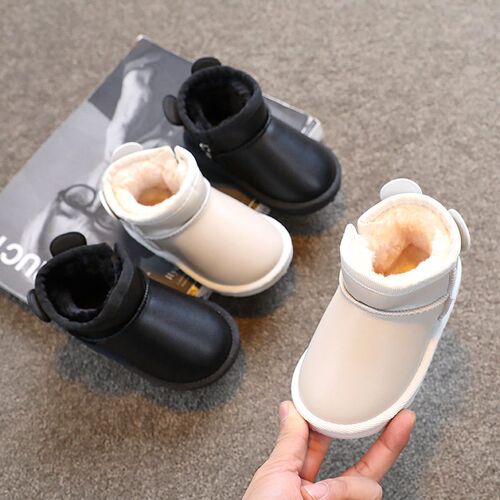 Childrens Snow Boots 2025 Baby Cotton Boots Girls Versatile