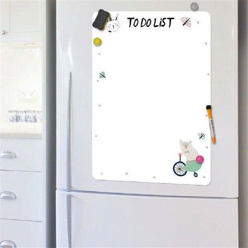 Refrigerator Magnet Board Sticker Rewritable Notice Planner