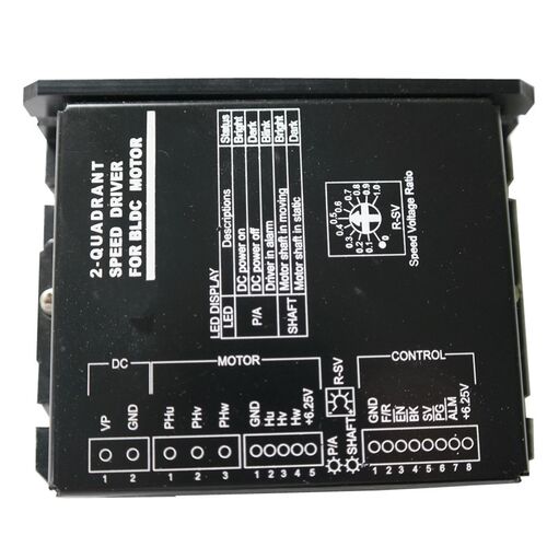 24V,10A,240W经济型直流无刷电机驱动器BLSD2420DC-2Q-S