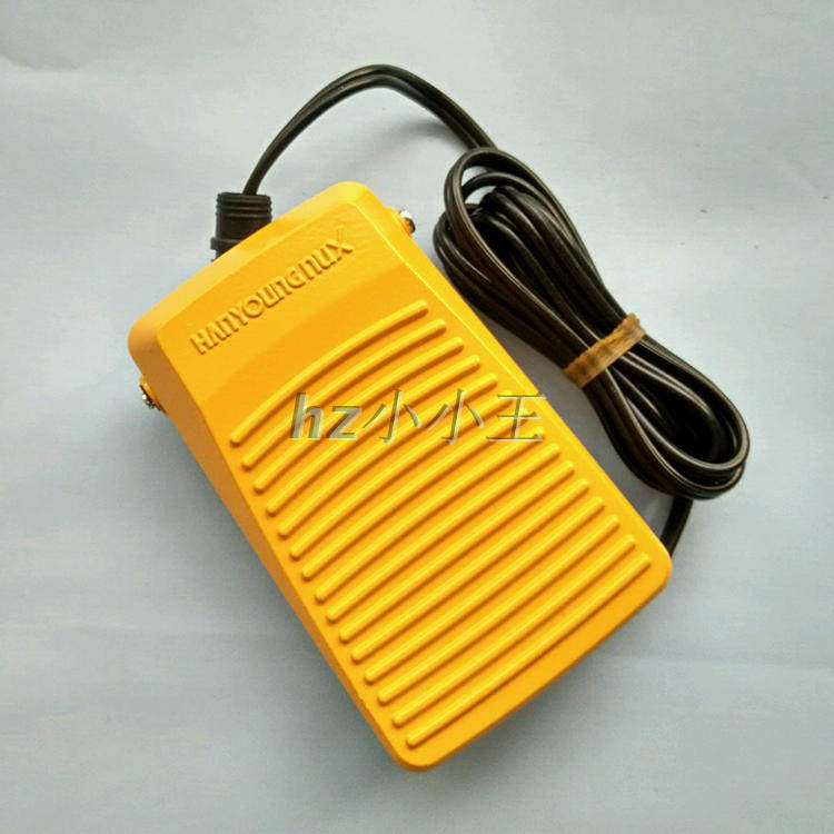 韩荣NUX脚踏开关踏板 铝制外壳带线脚控制开关 HY-102N