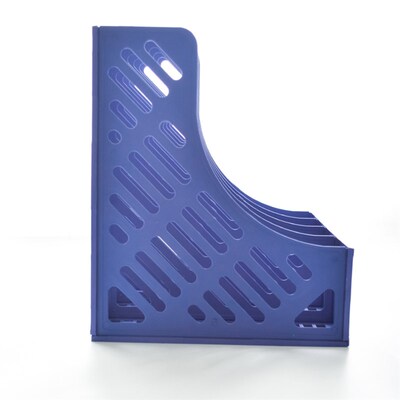 4 Sections Mesh Files Shelf Desktop File Rack Paper Book Hol