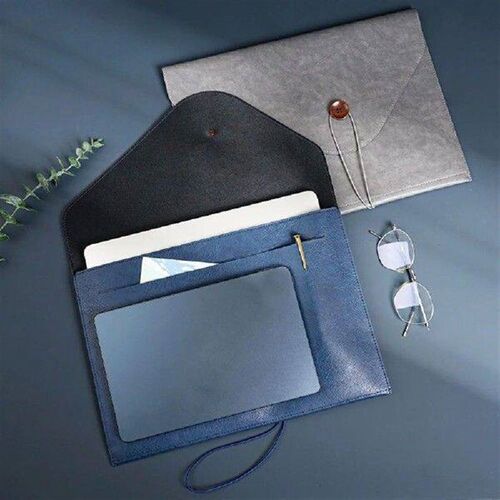 Fashion Leather Business Document Bag A4 Thickened Storage