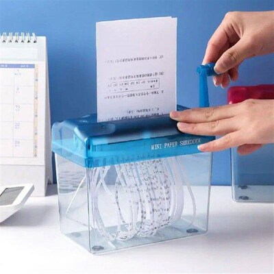 Hand-operated Paper Shredder Paper Shredder Portable