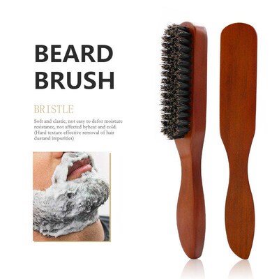 Beard Brush Styling Comb Barber Shop Cleaning Brush Broken H