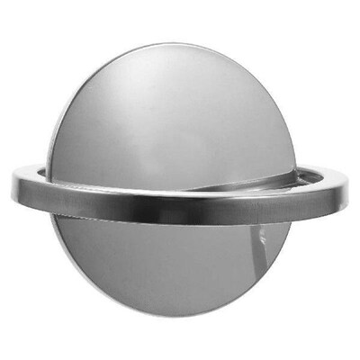 Swing Lid Trash Can Garbage with Cover Accessories Open 201
