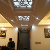吊顶雕花板镂空花格PVC隔断中式 饰客厅背景墙过道玄关屏风通花 装