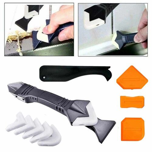 10pcs/set 3 In 1 Silicone Remover Sealant Smooth Scraper Cau