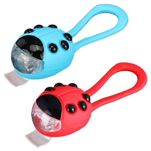 Bike Headlight Universal Children Bicycle Cute Ladybug Shape
