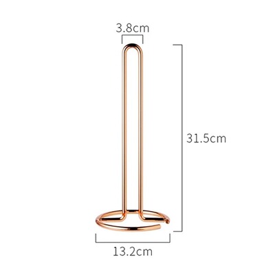 Kitchen Roll Paper Towel Holder Bathroom Tissue Stand Rose G