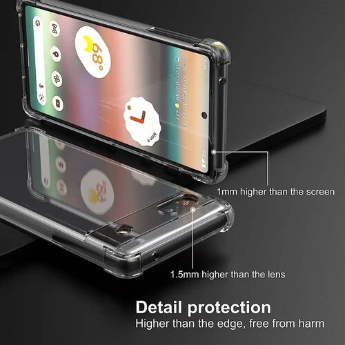 Case for Google Pixel 8 7 6 Pro Pixel 5 4A 4 3A 3 XL Crystal