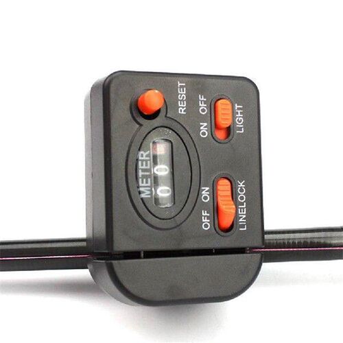 Manual Lighted Fish Line Counter Precise Counting Digital