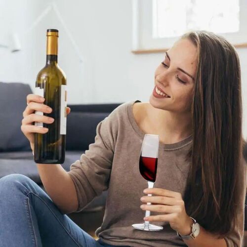 Crystal Glass Cups 140ml Creative Half Red Wine Cups Multi-u