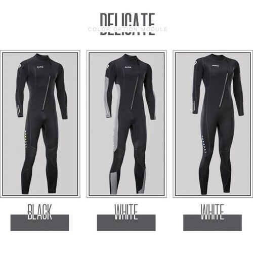 3mm Neoprene Wetsuit for Men and Women Full Wetsuit Front Zi