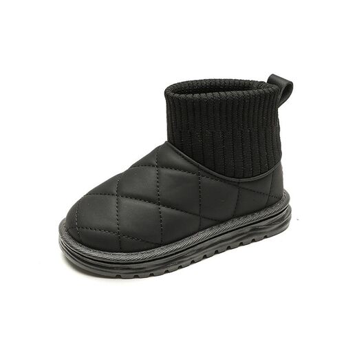 2025 Childrens Anti-slip Waterproof Warm Snow Boots For Boy