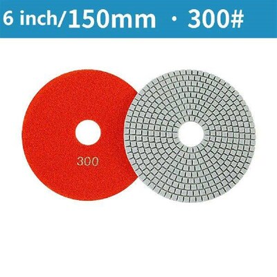 1pc Dry/Wet Polishing Pad 150mm 6 Inch Diamond Discs