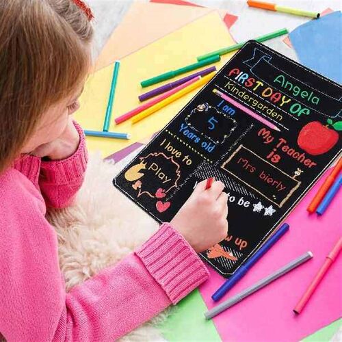 Double Sided Blackboard Student Small Chalkboards Practical