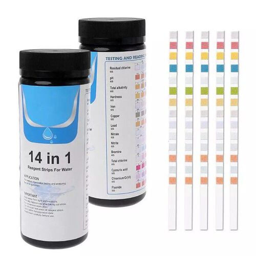 New 14 in1 Drinking Water Test Kit Water Quality Test Strips