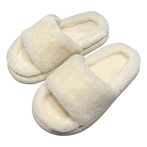 Thick-soled Fur Slippers For Women Wearing Ins rendy Interne