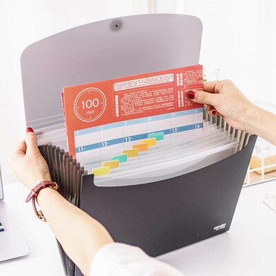 1Pc Desk File Folder Document Paper Organizer Storage Holder