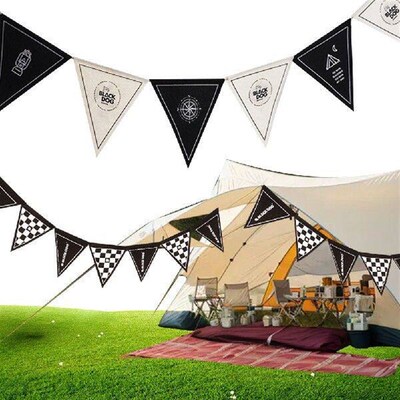 Birthday Flags String Lightweight Pennant Bunting Banner