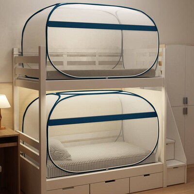 Mosquito Net Home Installation-Free Dormitory Single Bed Upp
