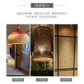 仿天然藤编材料六八角眼笪吊顶贴面装 饰墙面隔断屏风家具门框编织