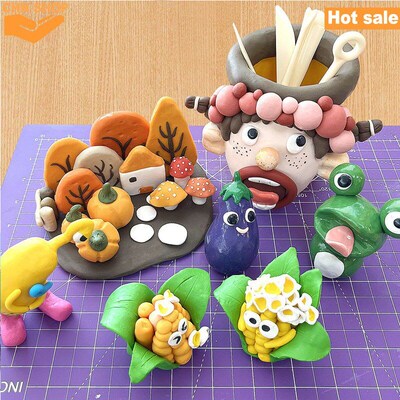Polymer Clay 50 Colors Modeling Clay for Kids DIY Kits Gift
