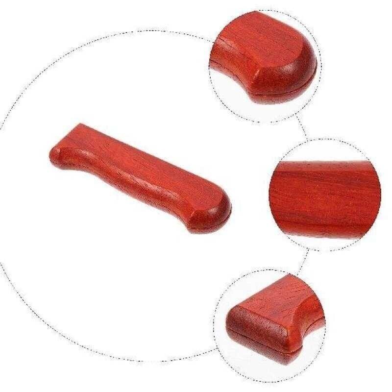 Kitchen Knife Handle Burr-free Knifes Wood Component Sturdy - 实物图