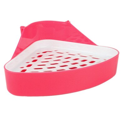 Pet Rabbit Toilet Rabbit Loo Triangle Fixed Bunny Specific