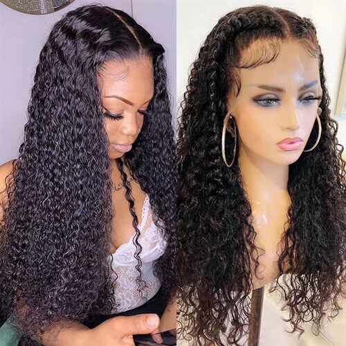 2025 African Small Curly Long Curly Wigs Front Lace Wig Chem