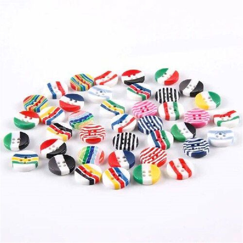 Sewing 12.5mm Resin Candy Color Childrens Clothing Shirt