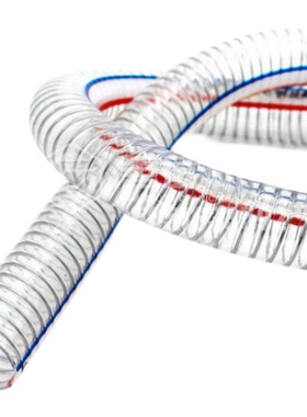 吸料机专用配件胶管上料机吸管PVC钢丝软管内径38MMmm耐高温特