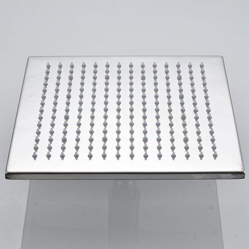 Chrome Polish Finish Brass Shower Head Bathroom LED Shower