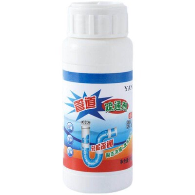 Powerful Drain Cleaner - Dissolves Clogs in Toilets, Sinks,