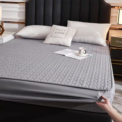 Waterproof Bed Sheet,Mattress Pad Protector Cover,Breathable