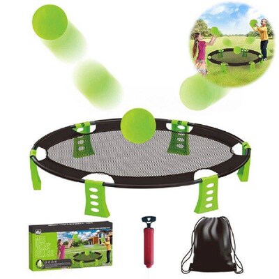 Beach Volleyball Game with Carry Bag Inflatable Volleyball