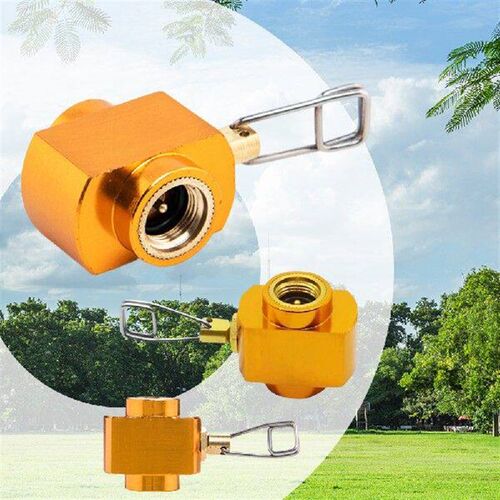 Gas Refill Adapter Leakproof Refill Flat Tank Conversion
