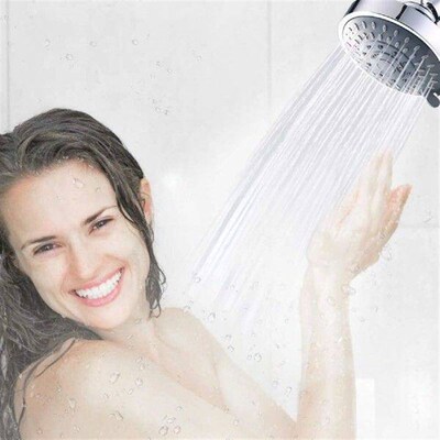 Shower Head High Pressure Rain Fixed Showerhead 5-Setting
