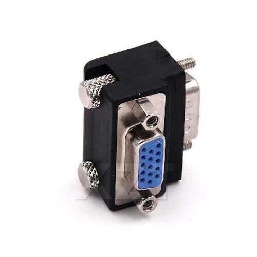 90 Degree Right Angle VGA SVGA Male to Female Converter