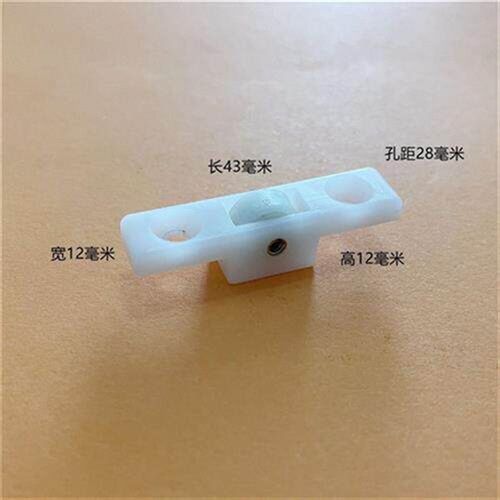 展示柜海容冰柜卧式岛柜滑轮点菜柜玻璃门冰箱小滑轮白色滚轮配件