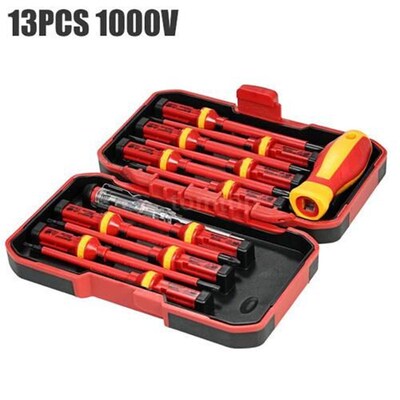 5/7/13pcs 1000V Changeable Insulated Screwdrivers Set with M