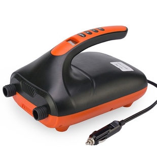 滑水板冲浪板SUP拉丝充气床垫桨板直流车载电动冲吸两用充气泵