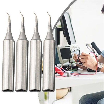 5pcs 900M-T Copper Soldering Iron Tips Lead-Free Welding