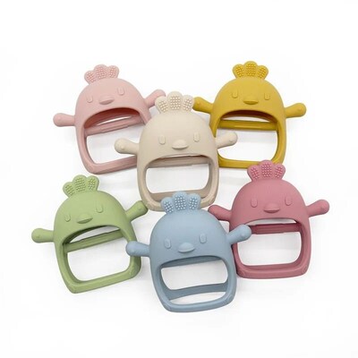 New Design Soft Silicone Teethers For Baby Newborn Training