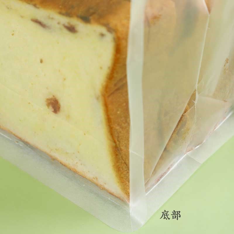 高档加厚白色开窗吐司袋自封口烘焙棉纸袋全麦面包切片防油包装袋